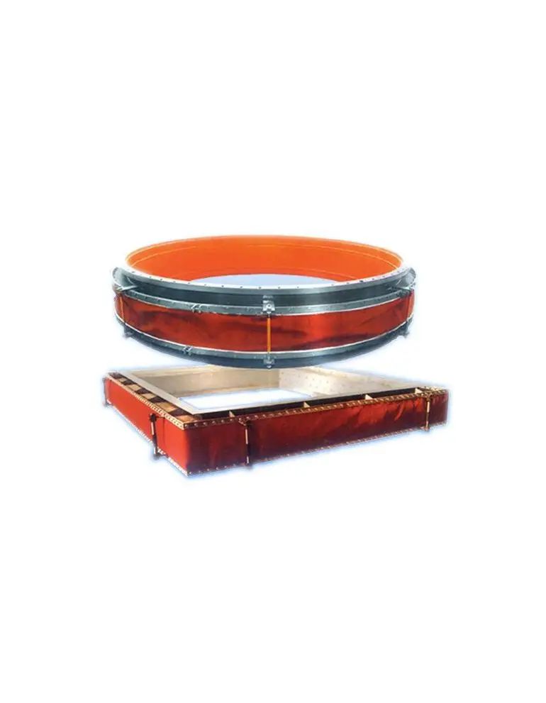 Fan soft connection with red rubber silicon