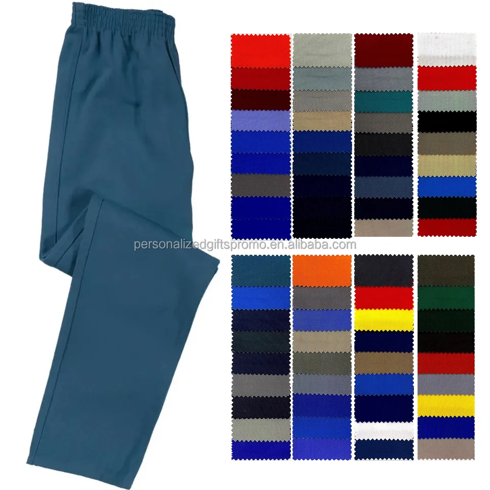 Strong prisoner pants with Elastic waistband Quality 240gsm fabric no pocket Prison Uniforms Prisoners Pants