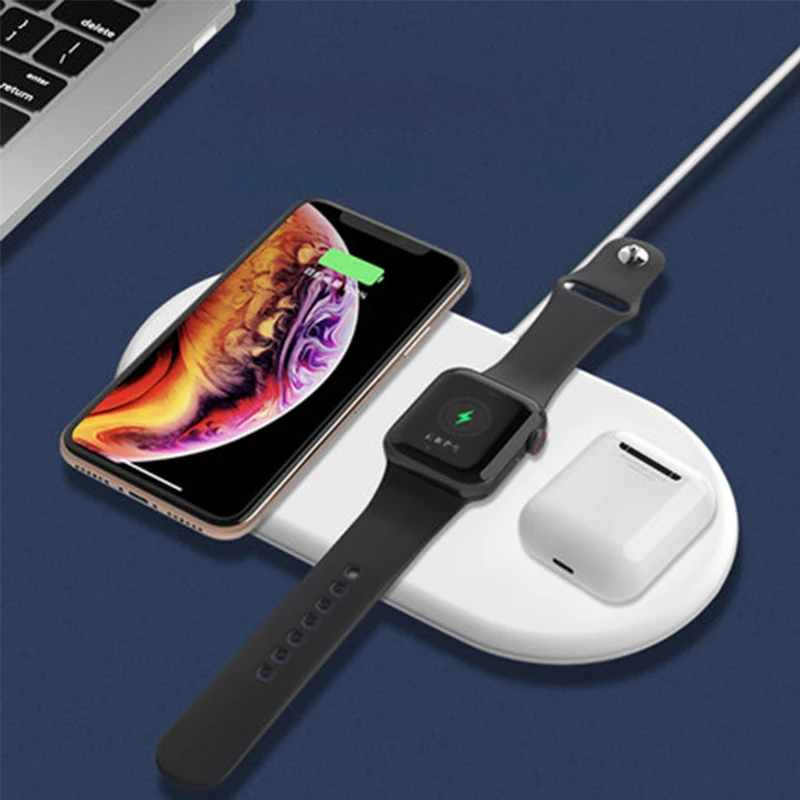 
New Arrivals Universal Wireless Charger 2020 Best Seller Mobile Phones Wireless Fast Charging Station Charger 3 In 1 