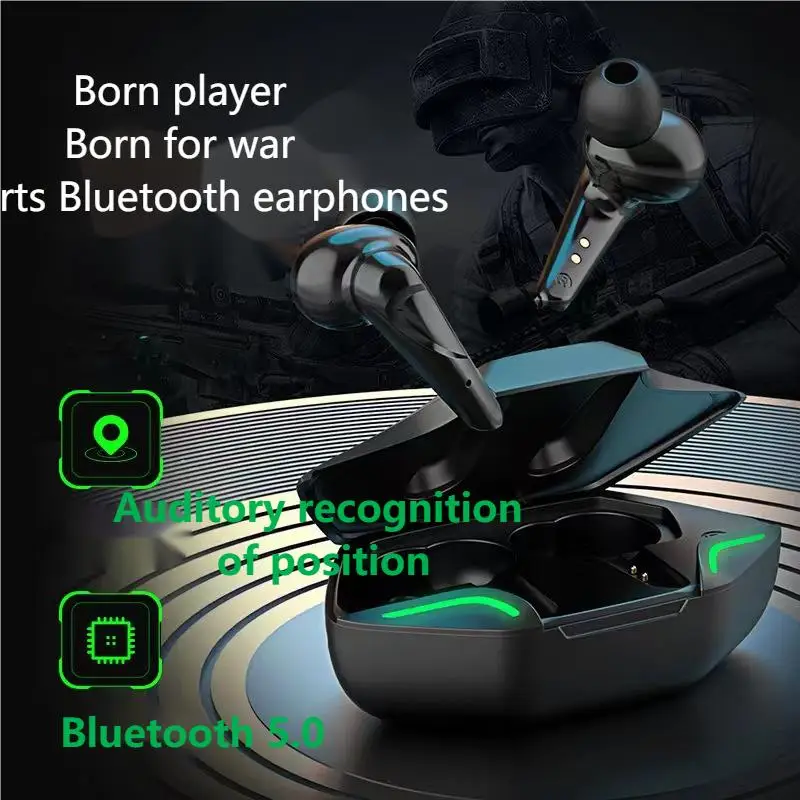 X15 Pro TWS  Earbuds Low-latency Gaming Headset True Stereo Sound Wireless BT Earphone With Mic For Mobilephone