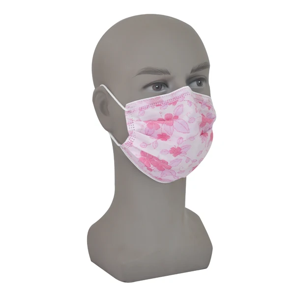 Wholesale Disposable 3 Ply Non-woven Fabric Facemasks  ASTM F2100 Level 2 Earloop Facemask Surgical Medical Face Mask