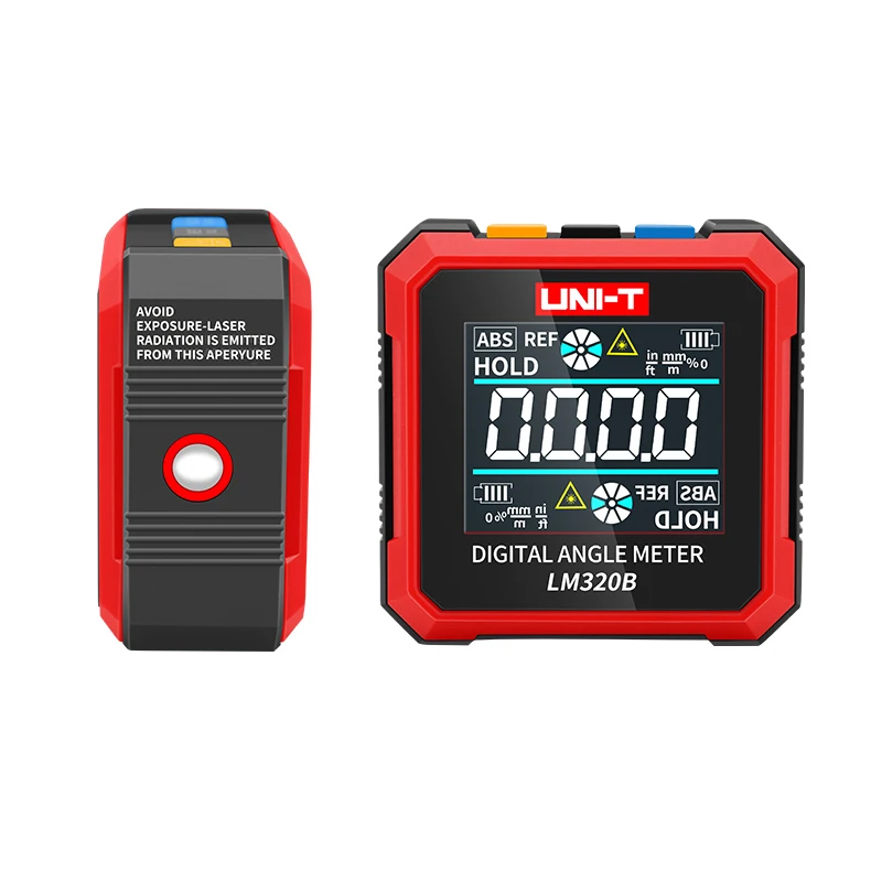 UNI T Digital Angle Gauge Electronic Angle Meter Protractor Magnetic Inclinometer