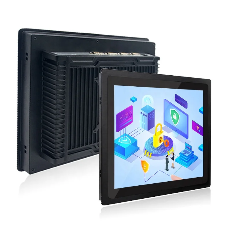 17 дюймов промышленный емкостный сенсорный экран Ip65 передняя панель с открытой рамкой встроенное крепление