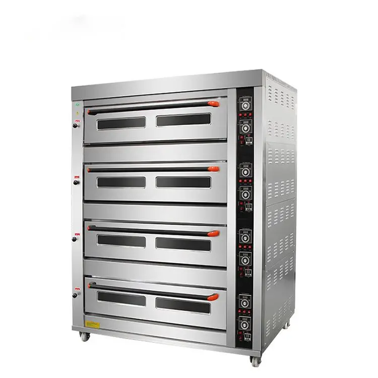Пекарные печи для продажи итальянская Коммерческая печь большая модель французского багета 36 лотков цены парогенератор кафе