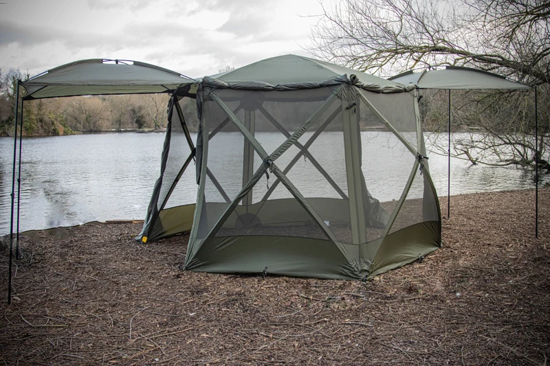 Screen house tent 6-hub Cube Shelter cook tent fishing camping SP tent