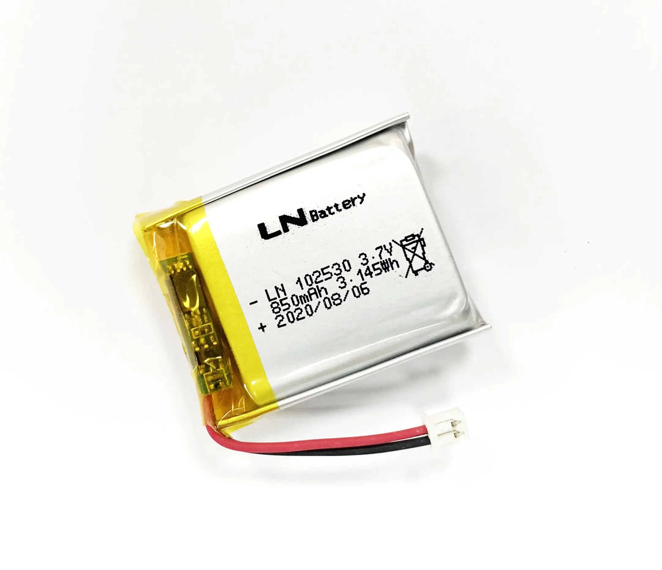 Перезаряжаемая литий-ионная батарея 102530 473450 Lipo 3 6 V 850Mah 880Mah 800Mah 7 Li полимерная