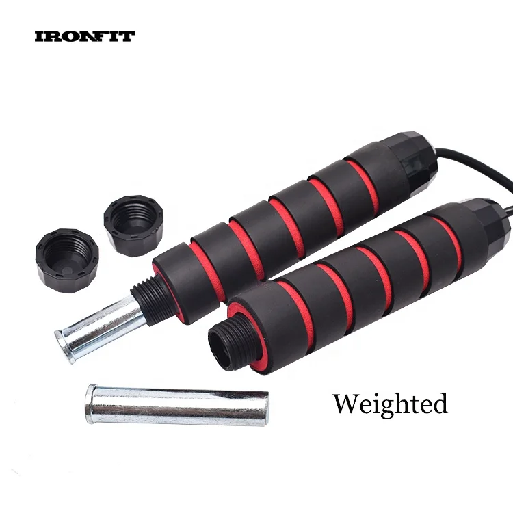 Adjustable Plastic PVC Steel Wire Speed Weighted Jump Ropes
