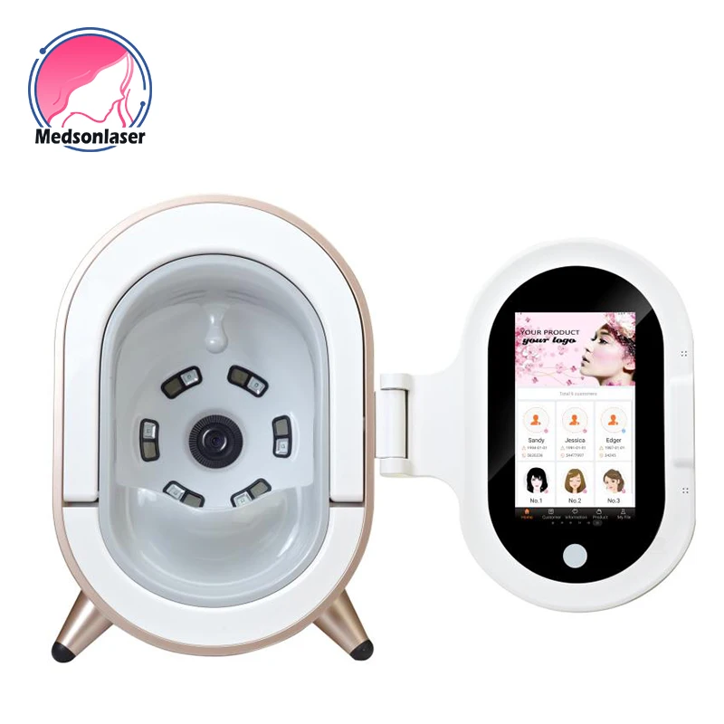 2022 hot sale Skin Analysis Machine with Digital Report for Beauty Cosmetic Industry skin test