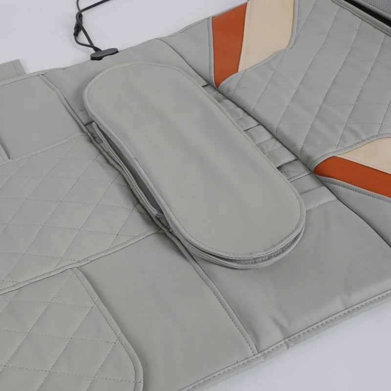 Wholesale electric massage mattress vibration and heat shiatsu massage matt pad kneading massage bed for relaxation