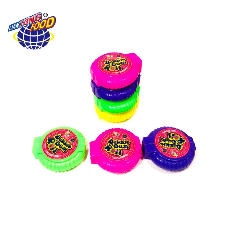 Factory Wholesale Big Size Fruit Crazy Roll Chewing Bubble Gum