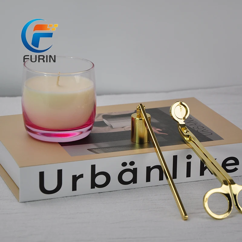 Candle Accessories Set High Quality Trimmer Cutter Stainless Steel  Candle Wick Bell Snuffer