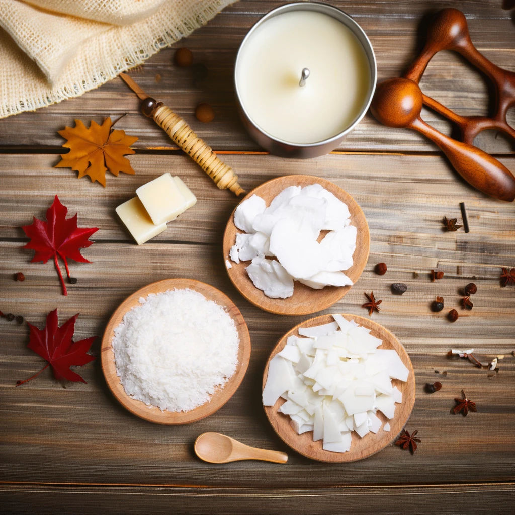 2024 100% Pure Natural Soy Wax Flakes Eco-friendly Organic 52-point Scented Candle Making Wax for DIY Projects