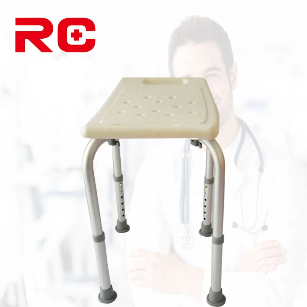 Aluminium Bath  shower bench seat stool