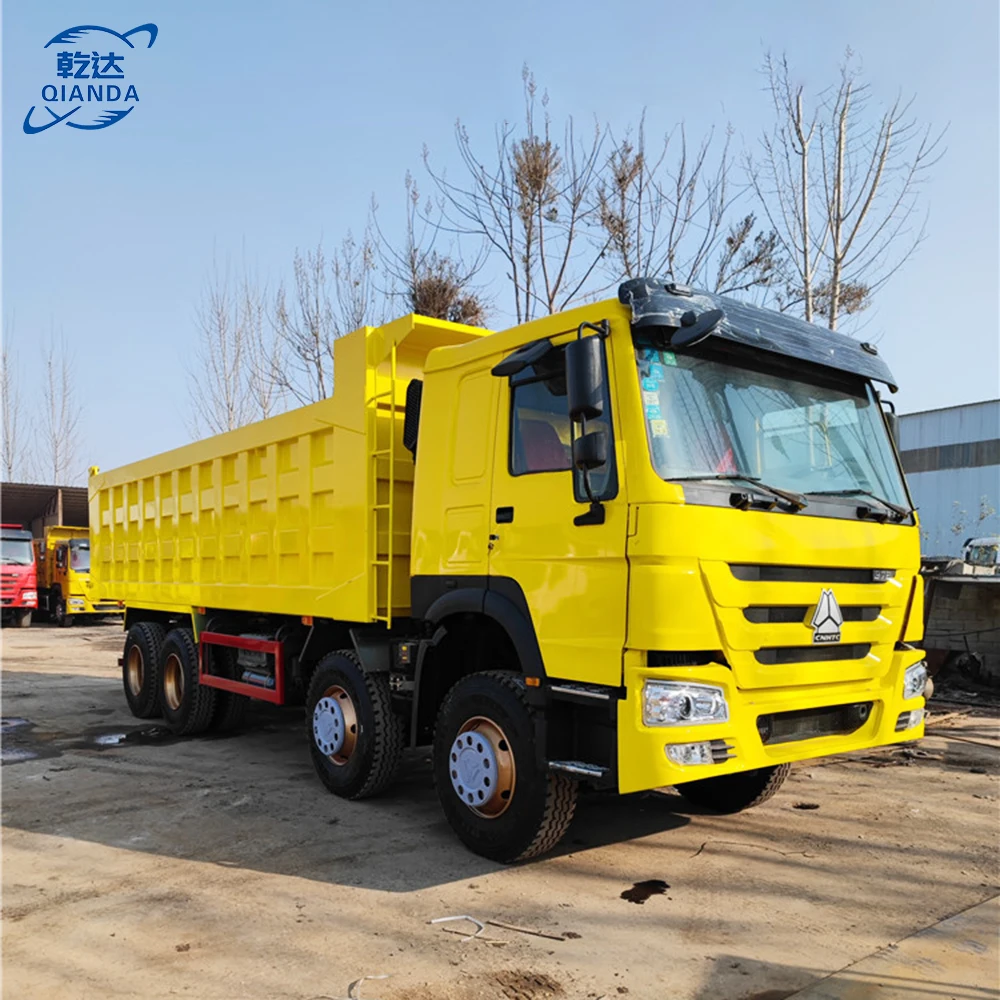 Sino Dump Truck Hohan 40 Ton Dump Truck New 10 Tires Volume Sand Tipper Truck