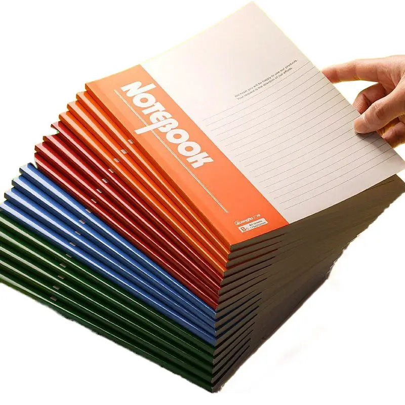 Hot Sale Low Cost School Stationery Notebook Student Diary Stationery Soft Cover Exercise Book
