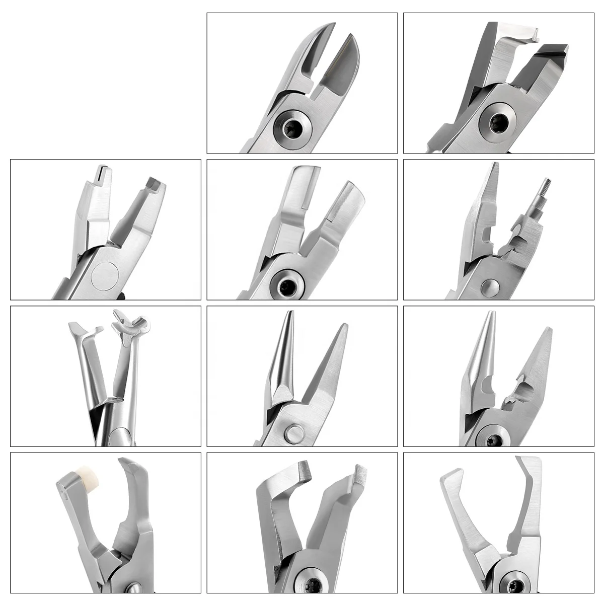Orthodontic Wire Distal End Cutter Plier Bracket Brace Remover Plier Dental Forceps