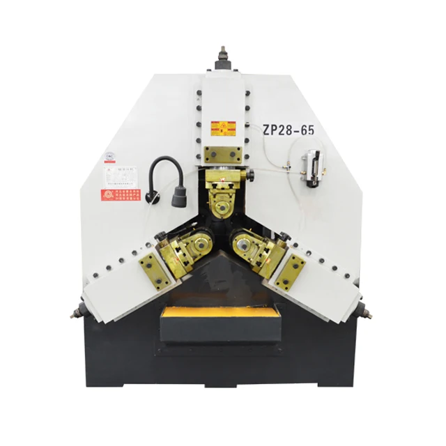 Good evaluation three shaft ZP28-65 model hydraulic 22-90mm steel pipe thread rolling machine manufacturer