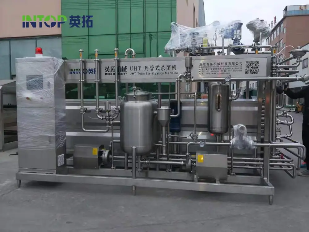 High Efficiency Beverage Tubular Sterilizer Machine at Factory Price