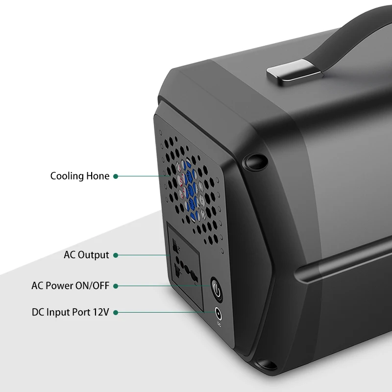 New Arrival High power 300w AC solar generator station 307.2Wh 3.2V 96000mAh portable power generator