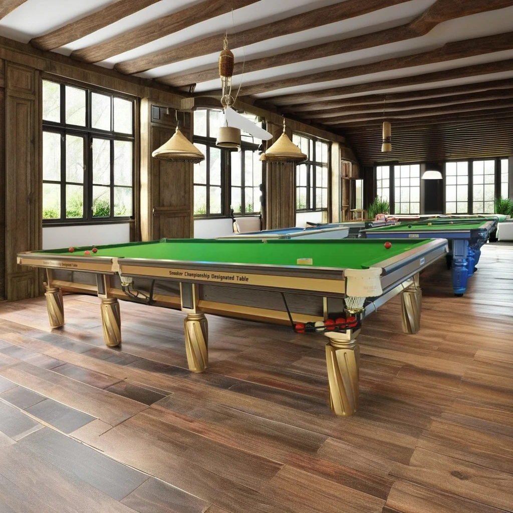 Modern Luxury Fashionable Design High Quality Professional Russian Billiard Pool Table 12 Ft