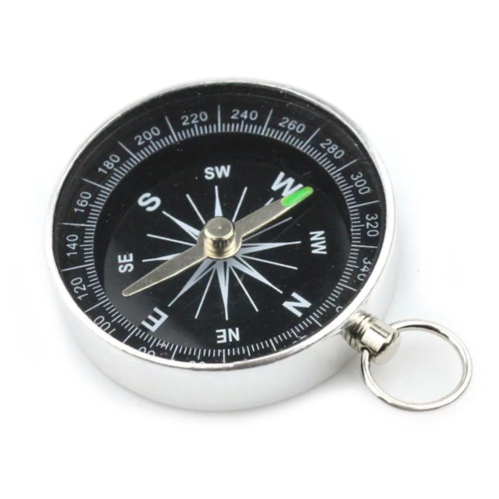 
Mini Portable Alloy Pocket Compass Outdoor Sport Hiking Survival Navigation Tool 