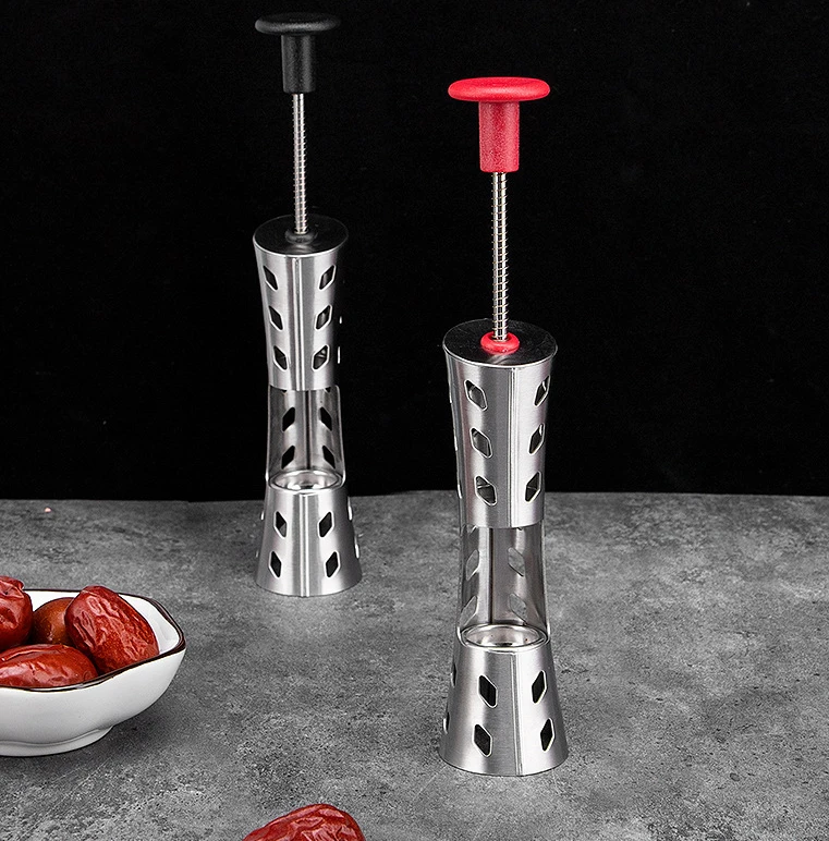 Syh177 Stainless Steel jujube Corer Core Remover Remove Tool Core Dates Hawthorn Grape Cherry Kitchen Gadgets