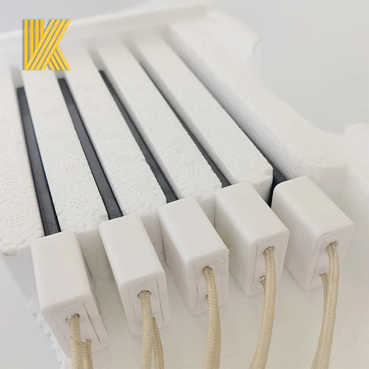 220V 600W Ceramic Heater Ignitor Black Quartz Igniter Silicon Nitride Pellet Igniter for Pellet Stove