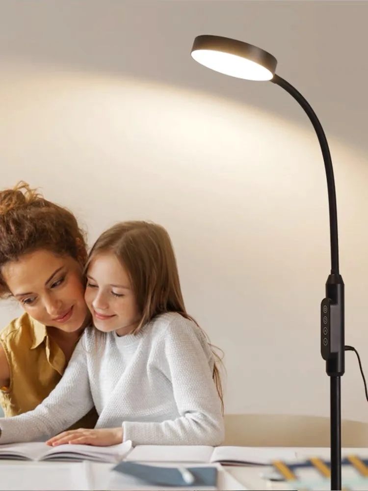 High Quality Tripod Slim Led Floor Lamp 3 Color Temperature Adjustable Led Corner Floor Lamp
