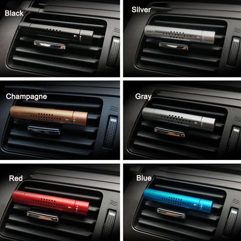 Mini custom scent air freshener spray in car styling air vent perfume flavoring for auto fragrance diffuser interior accessories