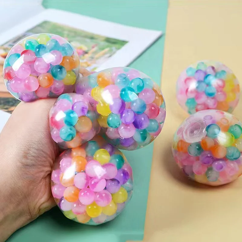 Лидер продаж, Детский мягкий Сжимаемый мячик из Винограда