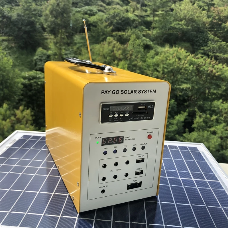 
portable pay as you go industry solar system 10a solar controller supplier Sudan Libya 