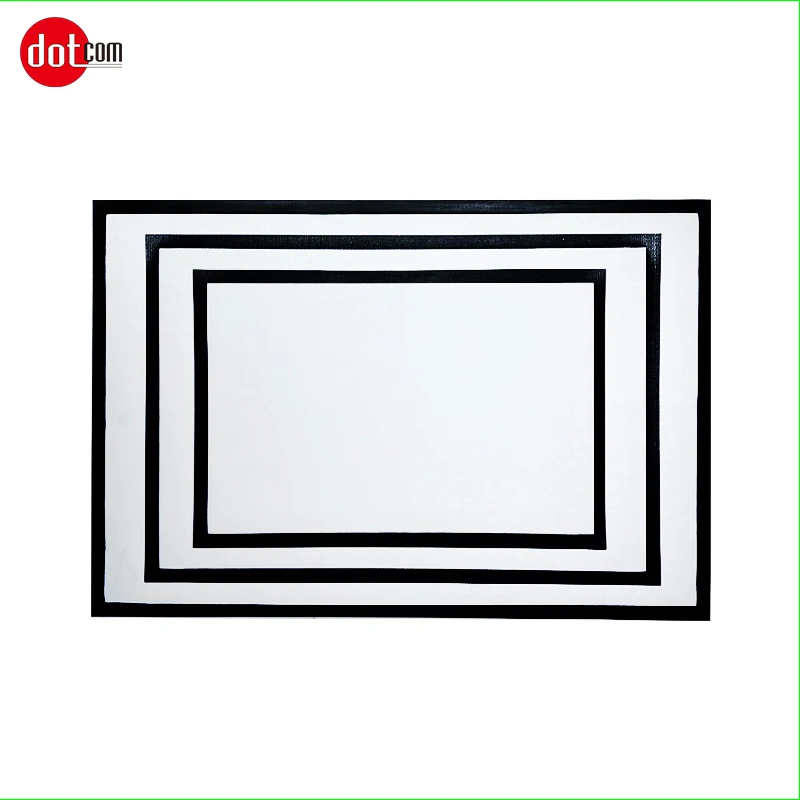 Blank Sublimation Polyester Rubber Personalized Bat Mat Outdoor Mat Welcome carpet