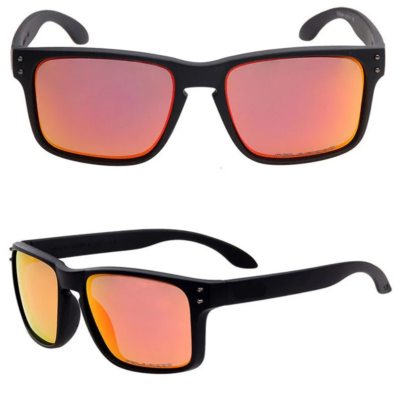 2022 Fashion Male Lunette De Soleil Multicolor Beach Fishing Custom Logo PC Polarized Trendy Vintage Sunglasses