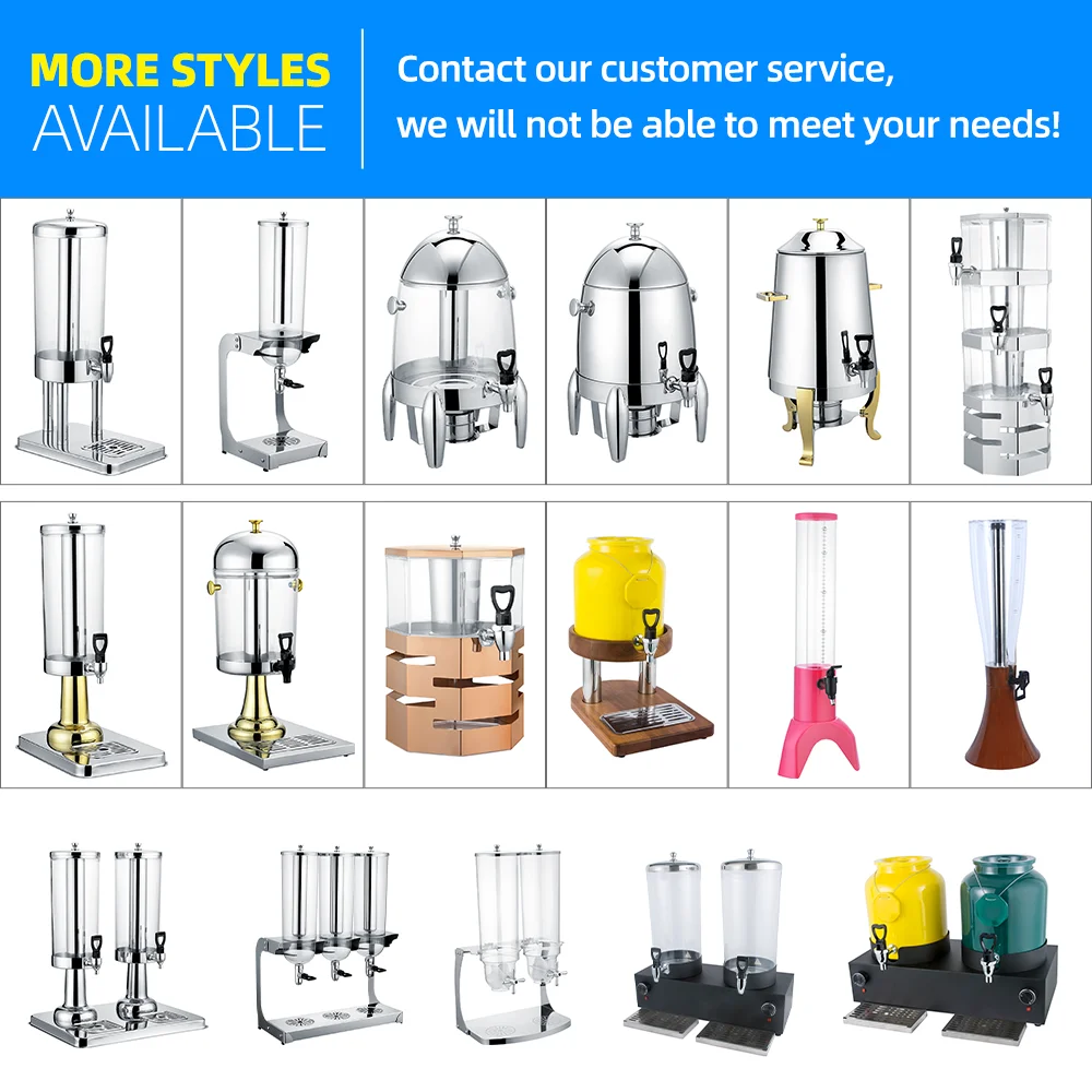 Wholesale Stainless Steel Beverages Machine Dispenser Cooling Juice Drinking Water Dispenser With Tap