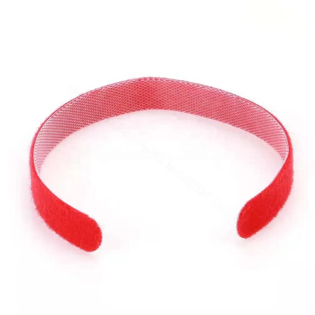 12 Multicolor Puppy Collars Adjustable Double Sided Hook Loop Reusable Comfortable Soft Fabric ID Bands for Dogs Pet Cat