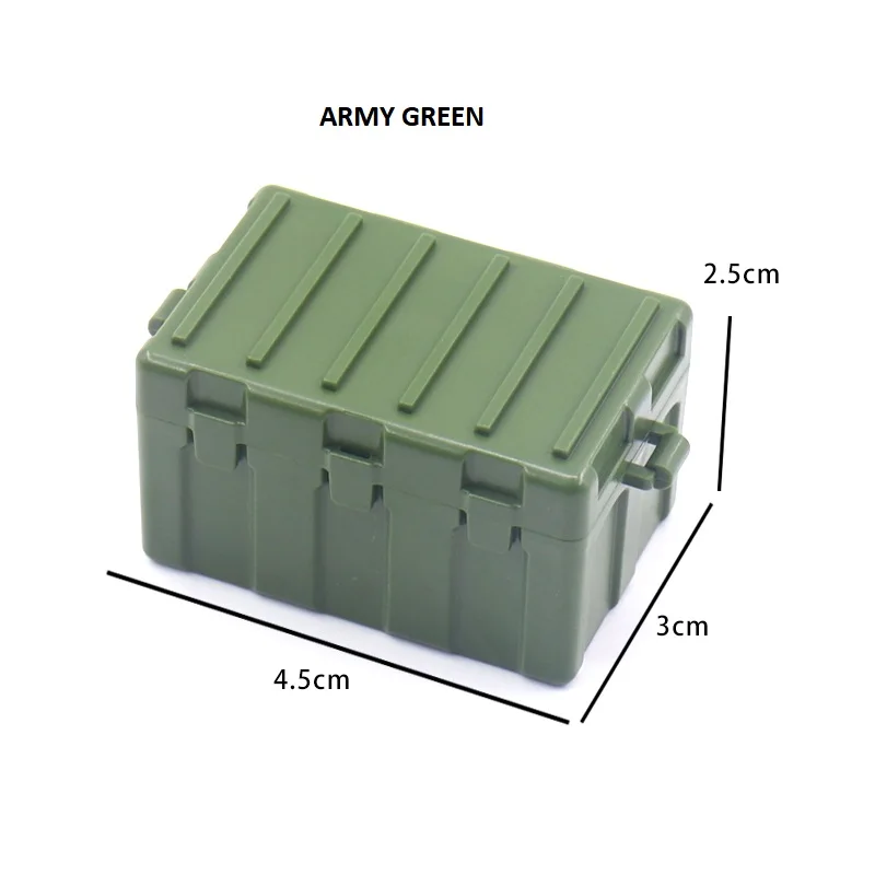 Weapon Pack Military WW2 Army Gear Kit Bricks Accessories Set SWAT Building Blocks for Soldier Figure Compatible Major Brand
