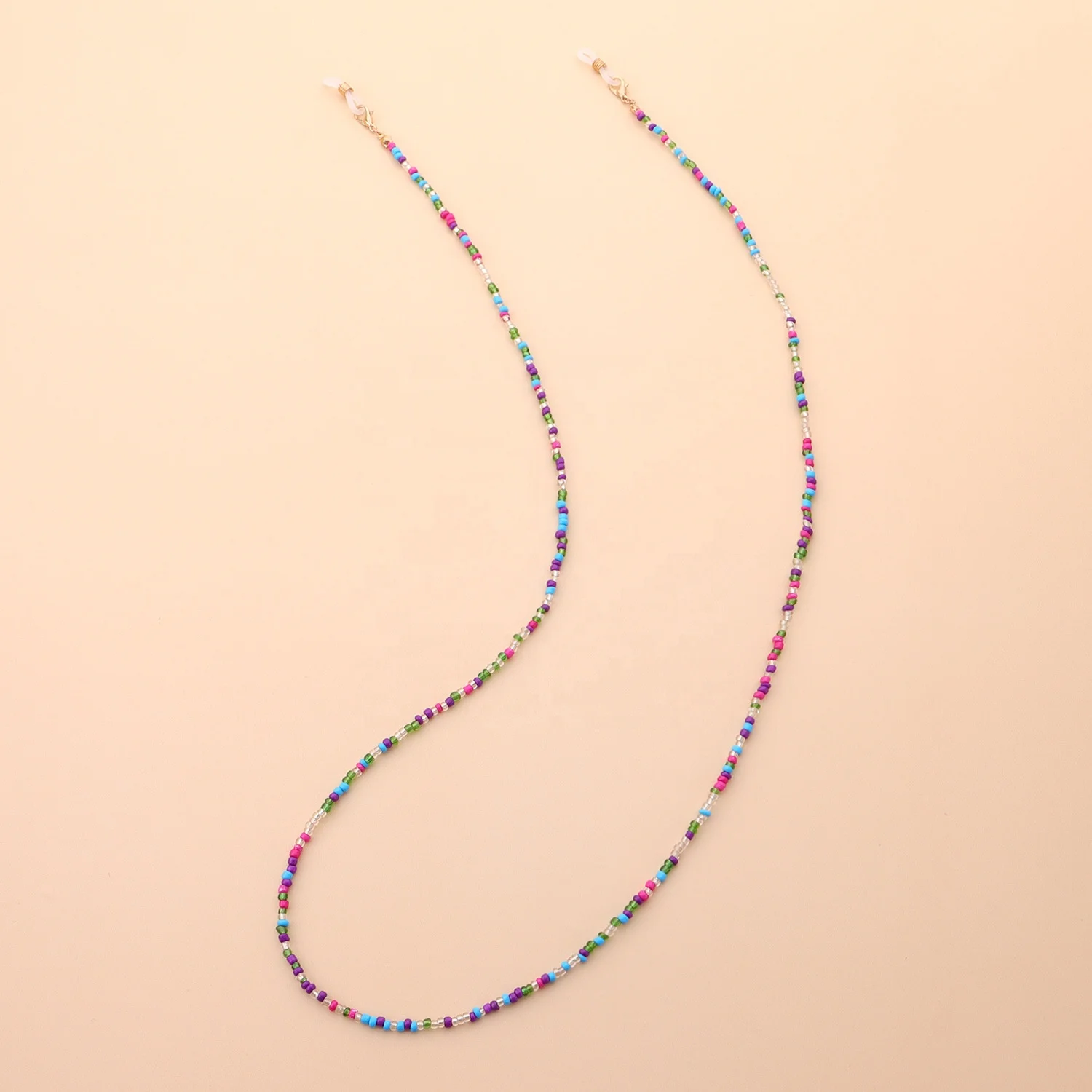 Zuowen Wholesale Glasses Chain Colorful Tassel Beaded Chain For Facemask Eyeglasses