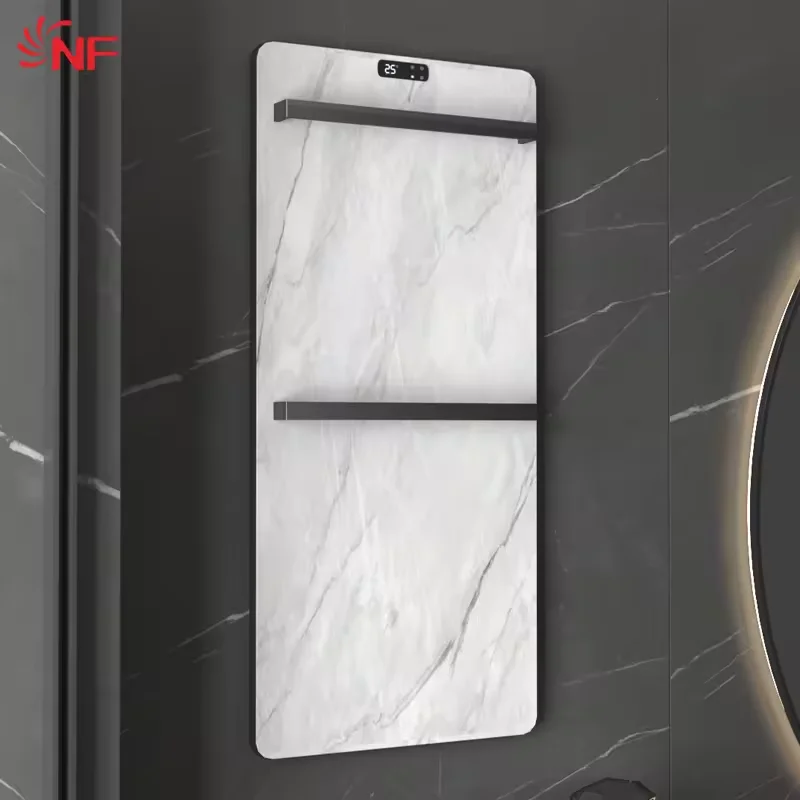 New Hot Sale Single Pole Towel Rack Factory Wholesale Electric Heated Rack Towel Warmer