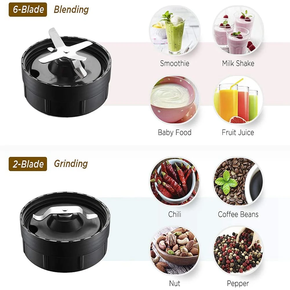 1000W High-performance New Style Fruit&Vegetable Juicer Portable Electric Kitchen Blender