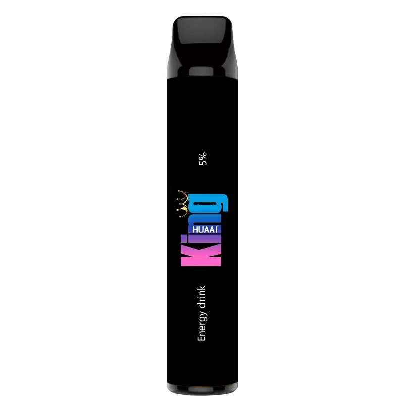 HUAAI KING  puffs vapes 1600 puffs  rechargeable OEM ODM 2000 2500 3000 4000 5000 USA mesh cotton