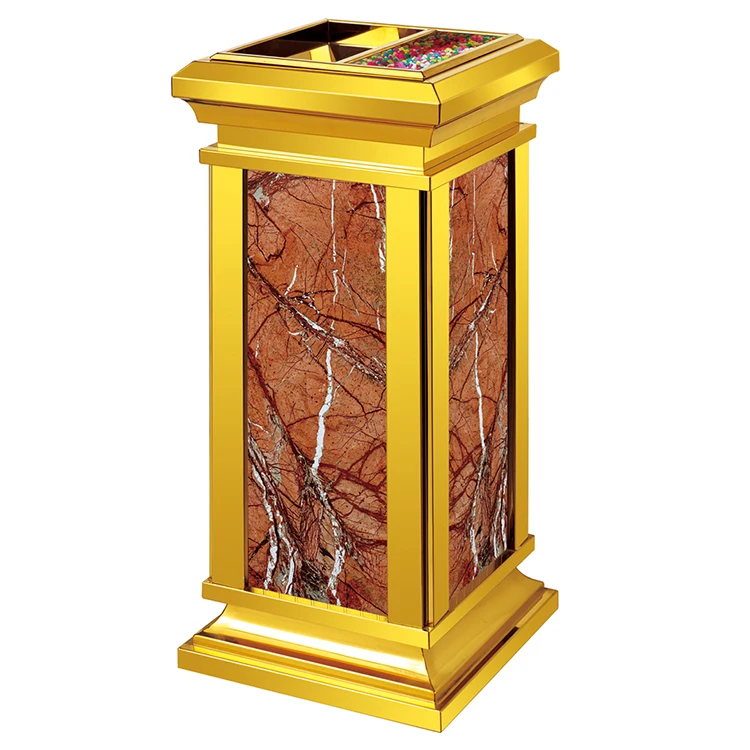 China factory supplier outdoor garden garbage waste trash can bin