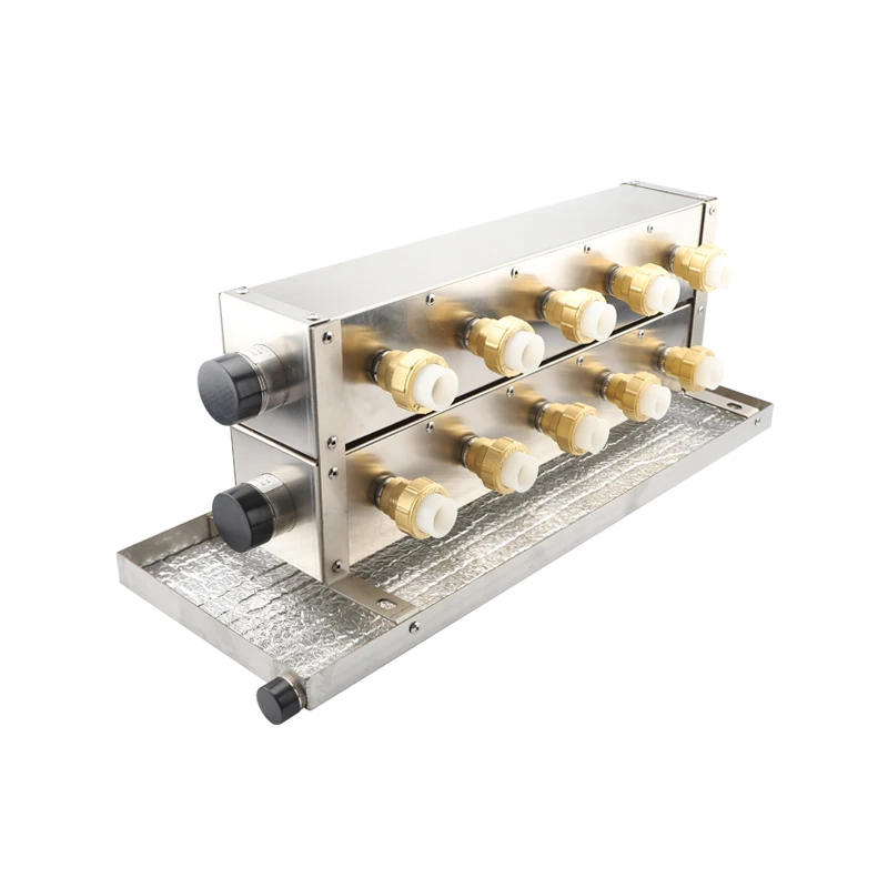 Stainless Steel Hydraulic Balance Distributor Manifolds System Accessories Hall Application Floor Heating Panels Manufacturers