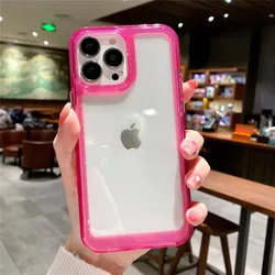 Оптовая продажа с фабрики, Космический Чехол, прозрачный чехол для телефона с защитой от падения для Iphone 13 Pro Max, жесткий акриловый чехол для телефона из ТПУ и поликарбоната