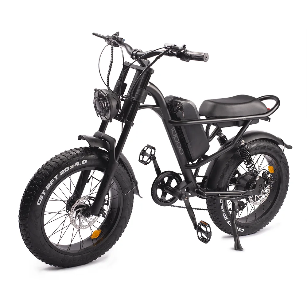 Gerui Factory Wholesale Electric Motorcycle Independent Suspension Bicicleta Electrica Citycoco Electric Tricycles LED 48V 500w