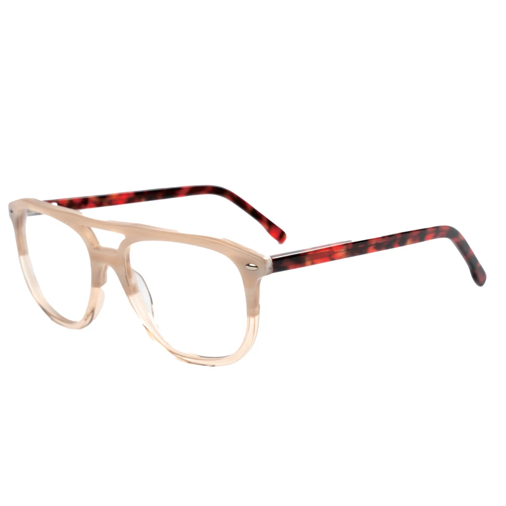 High Quality Unisex Optical Glasses Frames Unique Rectangle Design Acetate Plate Wholesale Eyeglasses