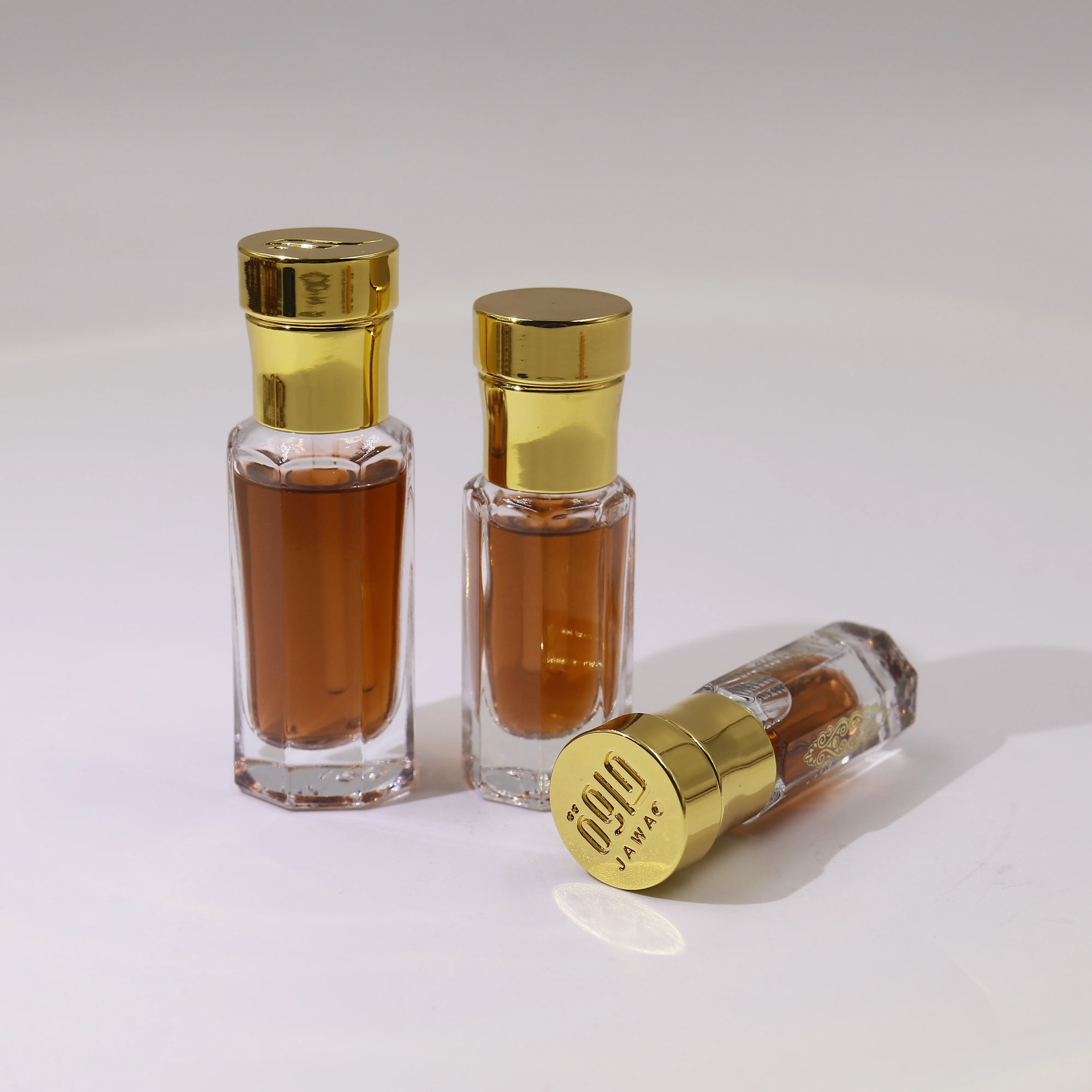 3ml 6ml 12ml Fancy Small Pocket Customized Logo Glass Attar Bottle For Oud Oil
