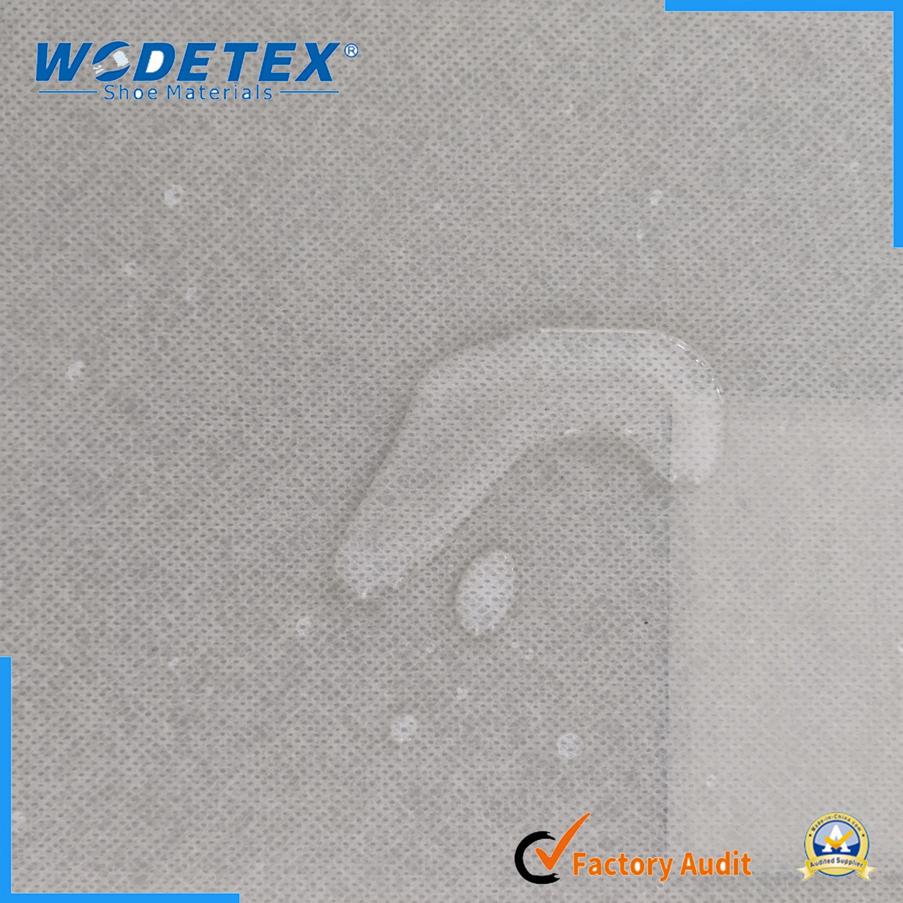 Двусторонний Лист горячего расплава для пинг-понга из сырья с гидросцепляющей тканью для туфель и счетчика