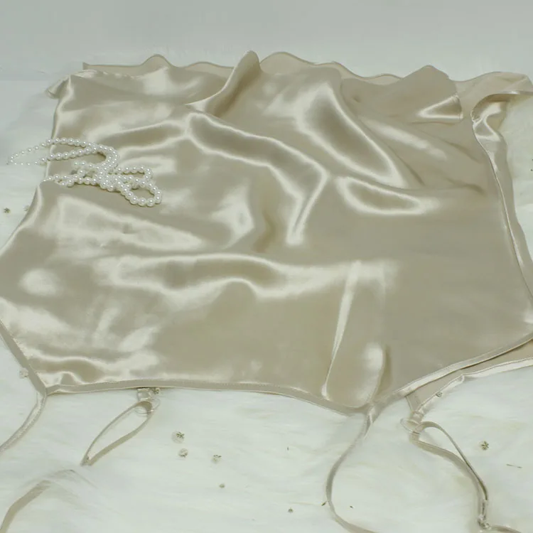 Custom 100% Silk 22mm Girls Sleepwears Pyjamas Women Sleepskirt