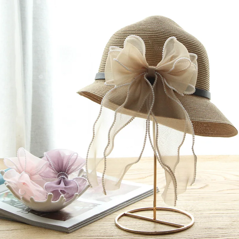 organza ribbon roll for wreath crafts project decoration chiffon silk pull ribbon roll