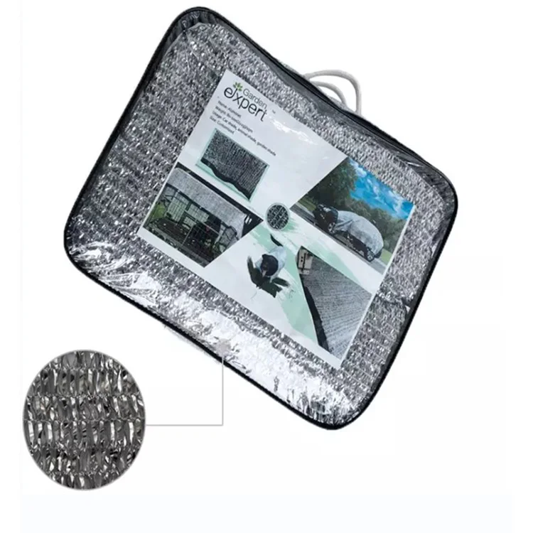 Customized Aluminet/Aluminum Foil Reflective Sun Shade Cloth 2x2 and 3x4 meter